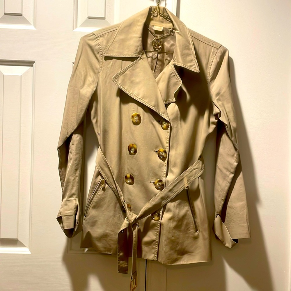 Michael Kors Tan Trench Coat 💞